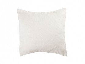 Linen white cushion