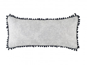 Luster cushion black balls