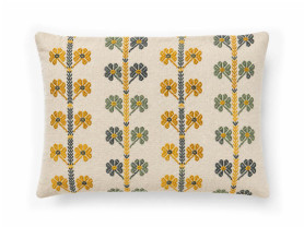 Yellow daisy cushion