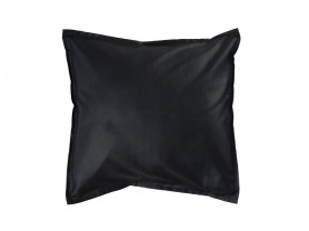 Black Taffeta Cushion