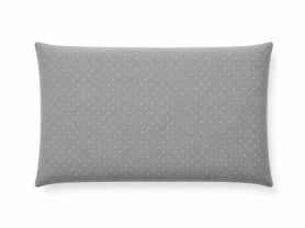 White dotted cushion