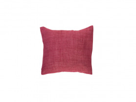 Fuchsia rustic chillout cushion cover 30 x 30 cm