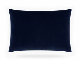 Blue Navy Velvet Cushion
