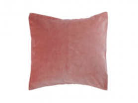 Pink velvet cushion cover 50 x 50 cm