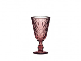 Burgundy Engraved Lyonnais Cup