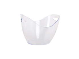 Cubitera de metacrilato ovalada 2 asas 8 l