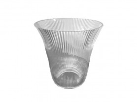 Striped ice bucket 23 cm