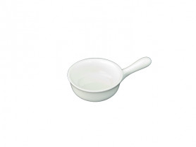 Porcelain spoon handle pan