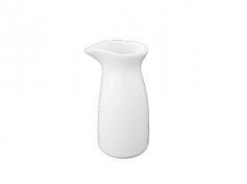 Single porcelain milk jug