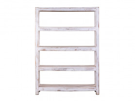 White pickled Le France shelving