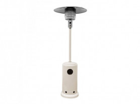 White outdoor mushroom stove