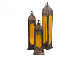 Amber Damascus lanterns