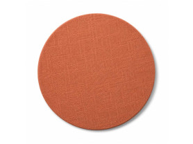 Funda plato presentación textil terracota