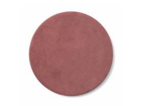 Funda plato presentación Velvet rosa