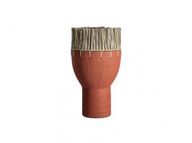 Wrae crown fiber vase