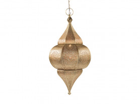 Old gold Sahara Night die cut lamp