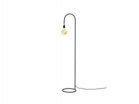 Curved floor lamp