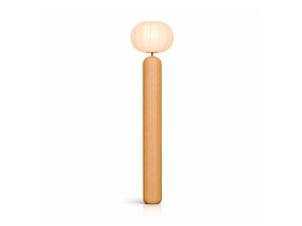 Rachel mustard floor lamp