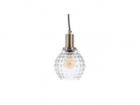 Lámpara de techo de cristal esferas 20 cm ø