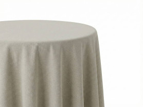 Light stone tablecloth