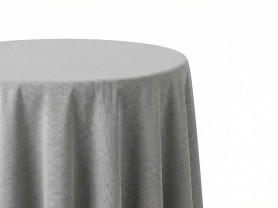 Silver tablecloth