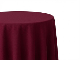 Wine satin tablecloth
