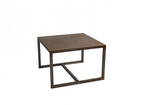 Rust iron table