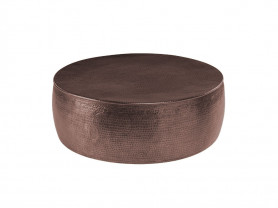 Mesa chillout bronce redonda