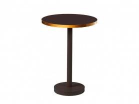 Sisley cocktail table gold edge