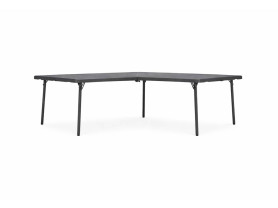 Zig zag donut table