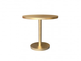 Round gold Sisley table