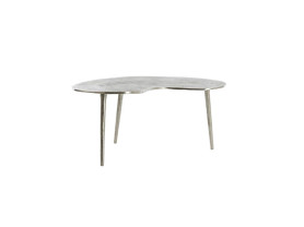 Nickel side table