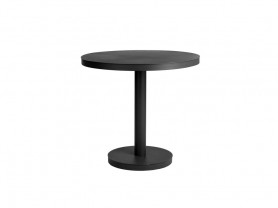 Round black Sisley table