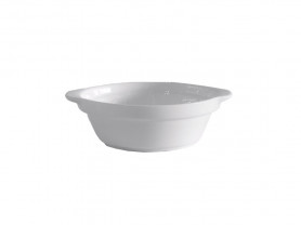 Mini white porcelain saucepan