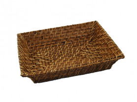 Small Wicker Rectangular Bread