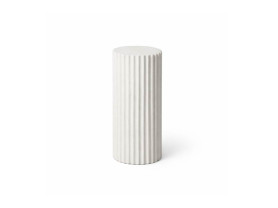 White pedestal 30 cm x 65 cm h