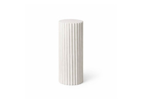 White pedestal 30x80 cm