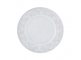 Plato trinchante Rua nova blanco 28 cm