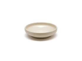 White Stone Plate 21x6 cm