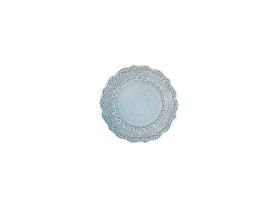 Henriette blue bread plate