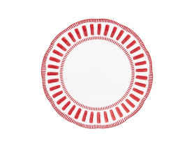 Napoli Rouge plate 27 cm