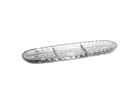 Plato oval cristal Anciene 