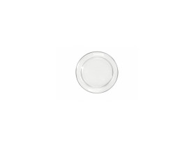 12 cm raised bezel glass plate