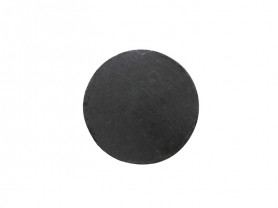 Round slate plate