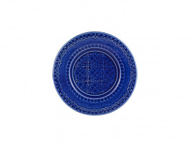 Rua nova blue plate 22 cm