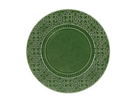 Plato Adoquines verde 34 cm