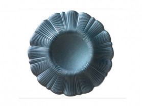 Bella blue presentation plate