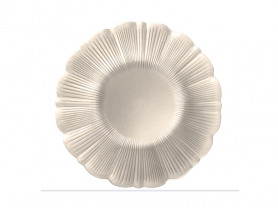 Bella white presentation plate 33 cm