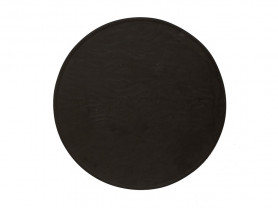 Black stoneware presentation plate