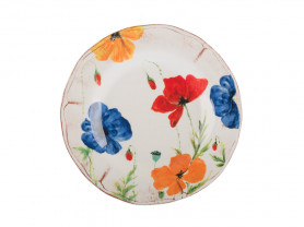 Rustic flower presentation plate